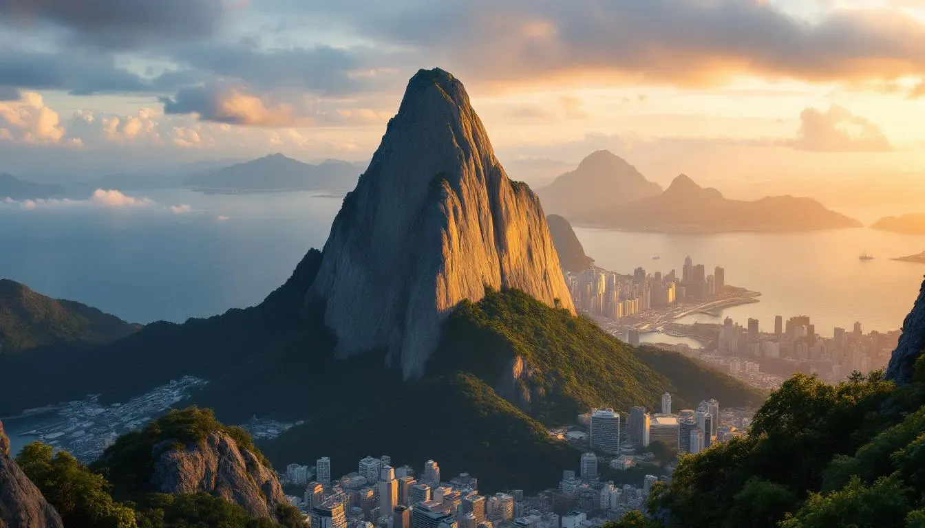 Filming location in Brazil